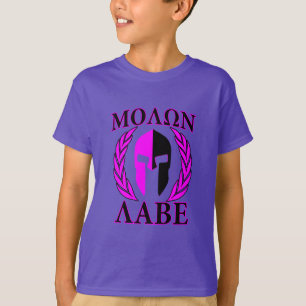 T-shirt Roses indien spartiates de lauriers de casque de