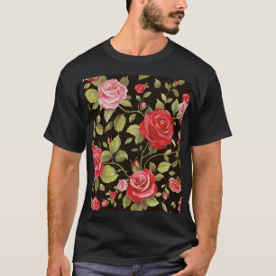 T-shirt Roses roses roses : motif floral élégant.