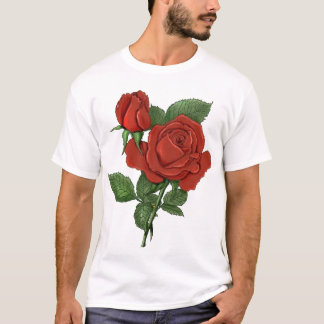 T-shirt Roses rouges