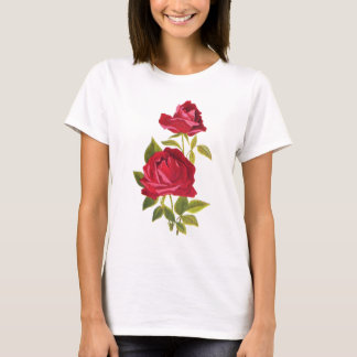 T-shirt Roses rouges