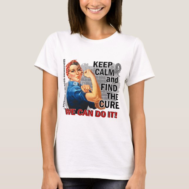 T-shirt Rosie gardent J calme Diabetes.png (Devant)