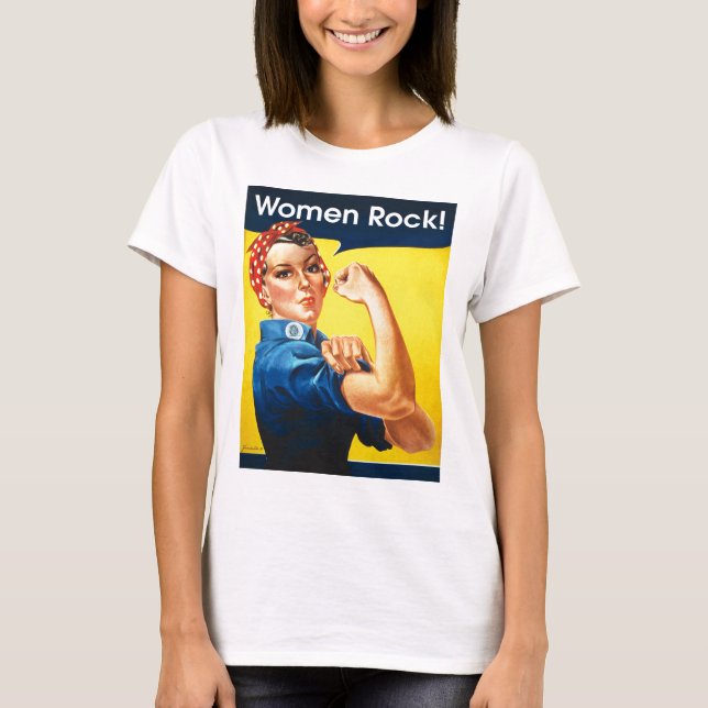 T-shirt Rosie le Riveter ~ (Devant)
