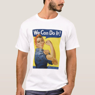 T-shirt Rosie le Riveter Non Identifié Photos Vintages Old
