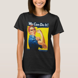 T-shirt Rosie le Riveter Poster Iconique Libération des f