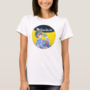 T-shirt Rosie, l'Médicale conception ronde professionnelle