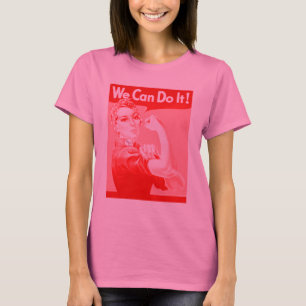 T-shirt Rosie rose le rivoir "nous pouvons le faire ! "