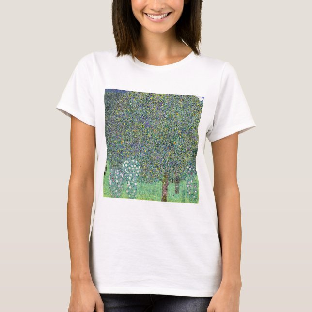 T-shirt Rosiers Sous Les Arbres, Gustav Klimt (Devant)