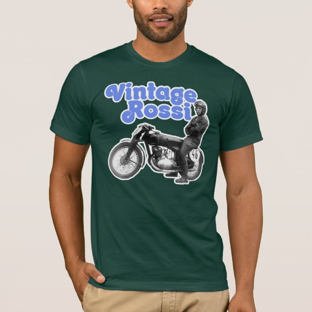 T-shirt Rossi vintage (Devant)