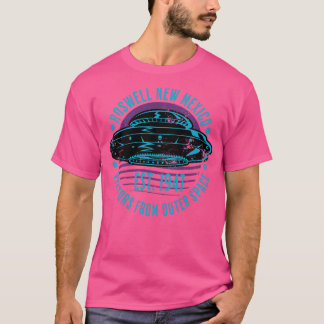 T-shirt Roswell incident 1947 soucoupe volante groupe en d