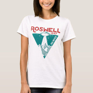 T-shirt Roswell incident nouveau mexique 1947 aliens crash