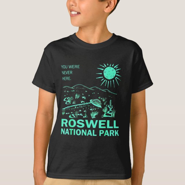 T-shirt Roswell National Park New Mexico  (Devant)