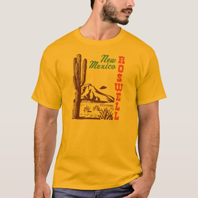 T-shirt Roswell Nouveau-Mexique (Devant)