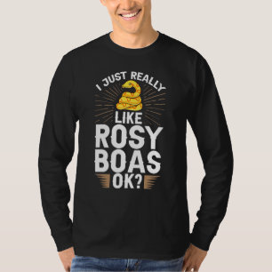 T-shirt Rosy Boa Snake Réservoir pour animaux de compagnie