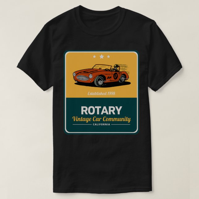 T-shirt Rotary (Design devant)