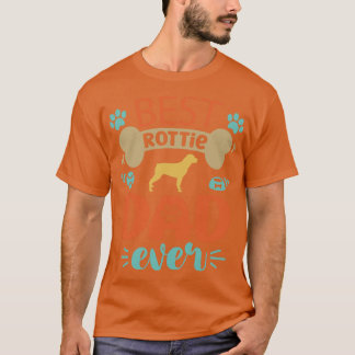 T-shirt Rottie Chien Papa