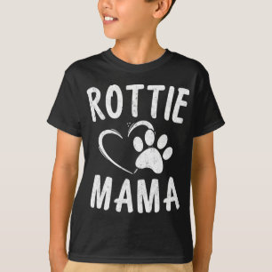 T-shirt Rottie Mama Cadeau Amoureux des chiens Vêtements P