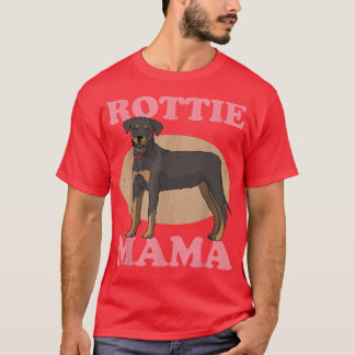 T-shirt Rottie Mama Dog Owner Rottweiler 