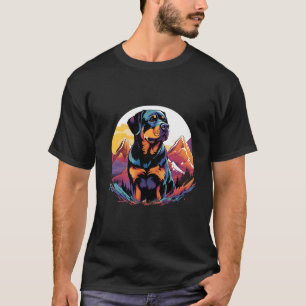 T-shirt Rottweiler Chien Rottie Hommes Femmes Enfants