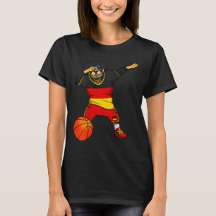 T-shirt Rottweiler Dabbing Allemagne Maillot Allemand Sket