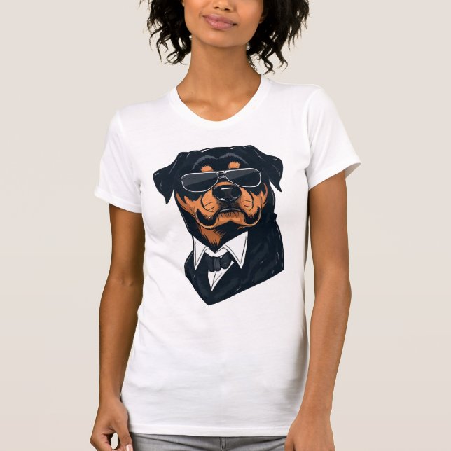 T-shirt Rottweiler Les Messieurs (Devant)