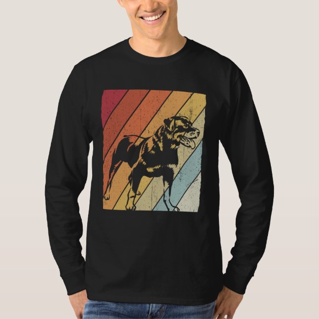 T-shirt Rottweiler saying (Devant)