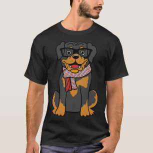 T-shirt Rotweiler Hipster