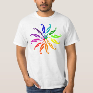 T-shirt - Roue chromatique graphique (maillot lége