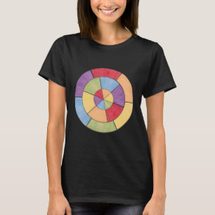 T-shirt roue couleur