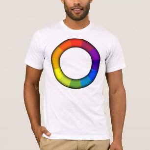 T-shirt roue couleur