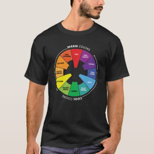 T-shirt Roue couleur - Couleurs primaires, secondaires et 