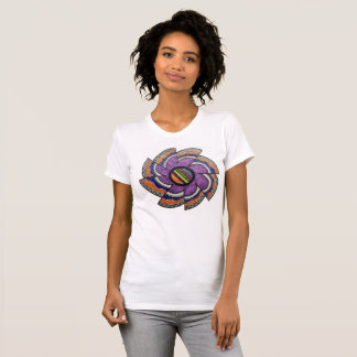 T-shirt roue de couleur