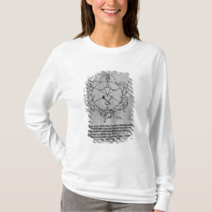 T-shirt Roue de la fortune. Formule pour un en céramique