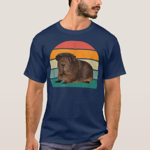 T-shirt Roue Guinée Cochon Maman Papa Jouer Cage Guin