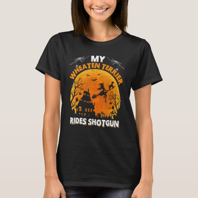 T-shirt Roue Terrier Ride Shogun Roulé Terrier Chien H (Devant)