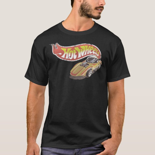T-shirt Roues à chaud &amp ; quot ; Silhouette&amp ; quot  (Devant)