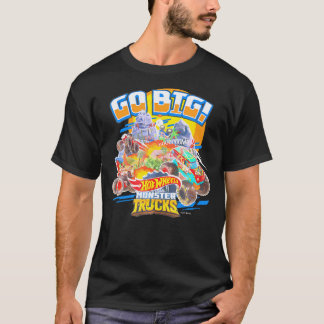 T-shirt Roues chaudes - Monster Trucks Go Big