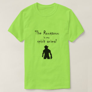 T-shirt Rougarou est ma pièce en t animale de loup-garou