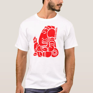 T-shirt rouge 2 de ganesha