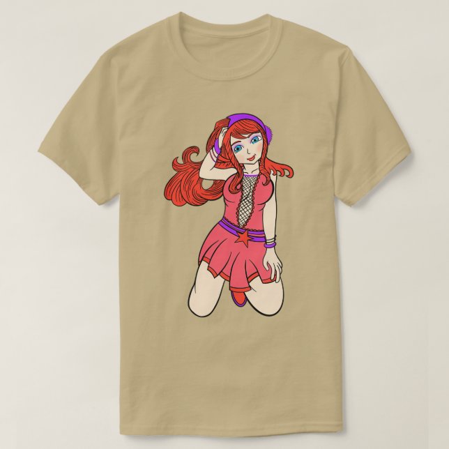 T-shirt Rouge 4 (Design devant)