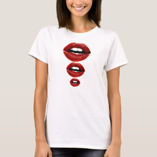 T-shirt Rouge à lèvres