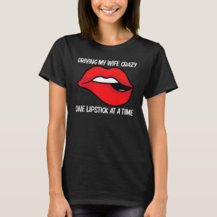 T-shirt Rouge à lèvres cool pour hommes Papa Garçons Cosmé