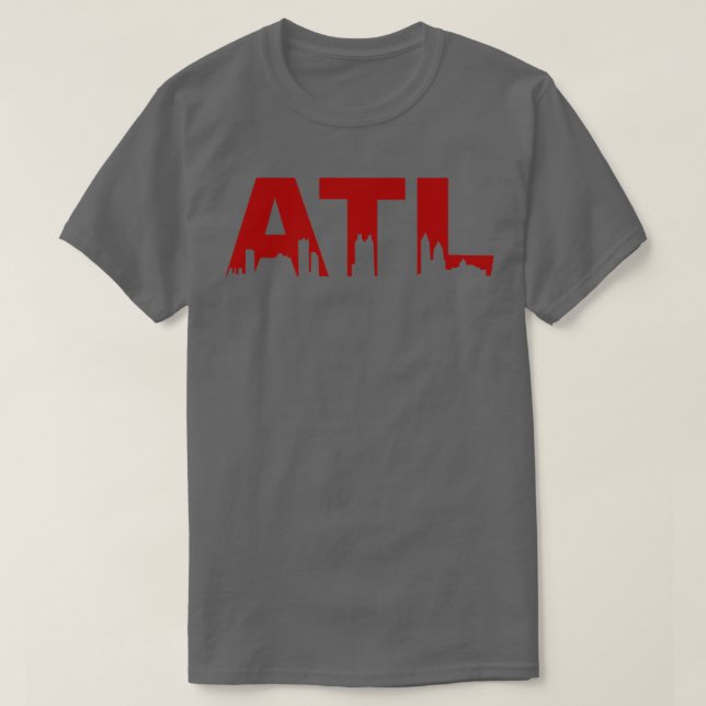 T-shirt Rouge ATL (Design devant)
