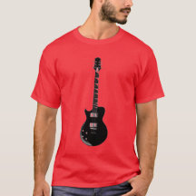 Rouge Black Pop Art Guitare électrique