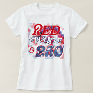 T-shirt Rouge Blanc & 250 tie dye