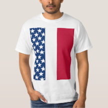 Rouge blanc étoiles joyeuses fête de l'Indépendanc