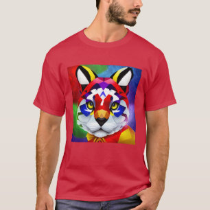 T-shirt rouge cardinal Alexander's Cat