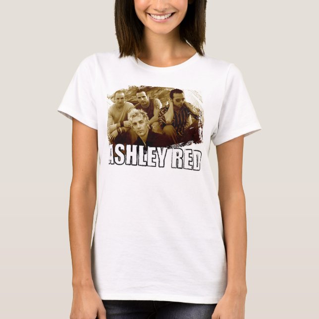 T-shirt Rouge d'Ashley (Devant)