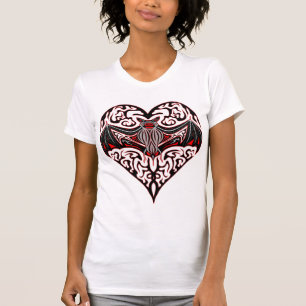 T-shirt Rouge de batte d'amour