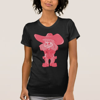 T-shirt Rouge de cow-girl