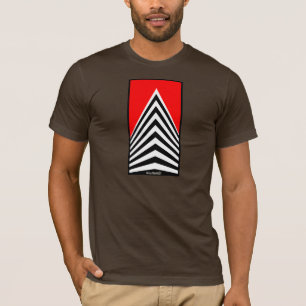 T-shirt Rouge de gratte-ciel